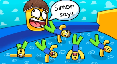 Simon Says Roblox game - Free online multiplayer obby challenge 2025
